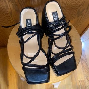NEW Lace Up Platform Sandals